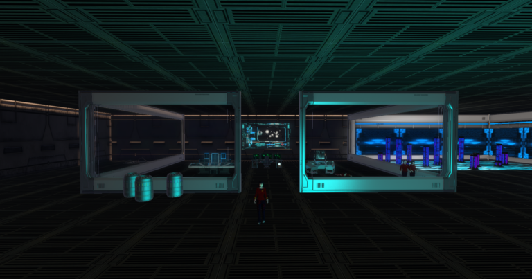 Last Contact GCS Zombie Space Station in Second Life